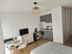 Carnon plage, studio entre mer et port