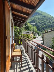 Apartment mit 1 Schlafzimmer, Balkon und Bergblick