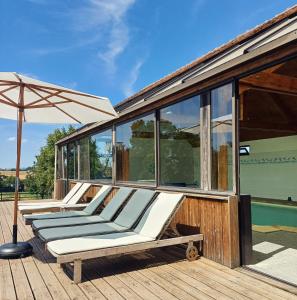 Maisons de vacances La Garenciere - Les Hirondelles : Maison 2 Chambres