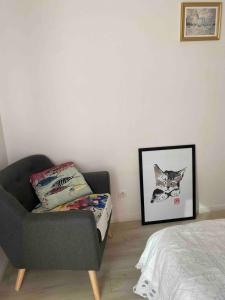 Bordeaux Grand appartement 2 terrasses calme parc ombrage parking prive