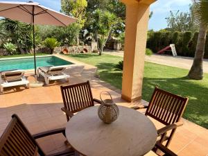 Casa rural, finca rústica con piscina Cas Padrins de Campos, Mallorca