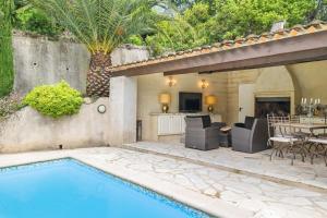 Maisons de vacances Villa The Oasis - Calm - Pool - Chic and Farniente : photos des chambres