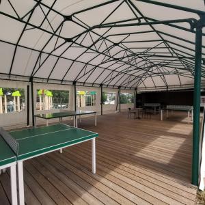 Villages vacances H147-Mobilhome cosy 2 chambres 4 personnes camping 5 etoiles : photos des chambres