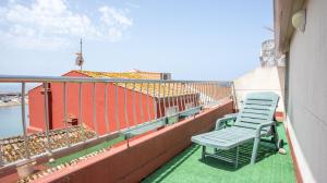 Ático con vistas inmejorables al puerto