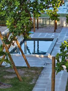 Flat catuama a beira mar