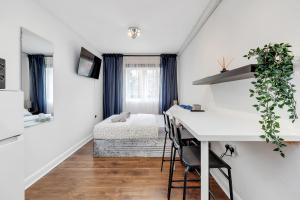 The ground floor Green Oasis, near the station