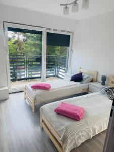 Dom całoroczny nad jeziorem do 10 osób Porost około 60km od morza