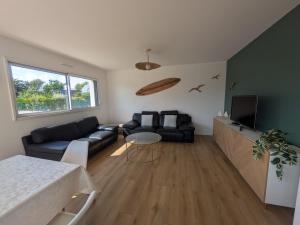 Maisons de vacances Maison entre Plage 600 m et centre 800m : photos des chambres