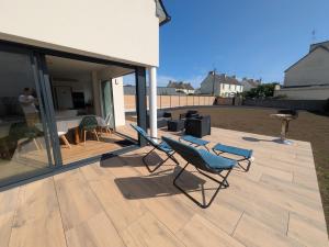 Maisons de vacances Maison entre Plage 600 m et centre 800m : photos des chambres