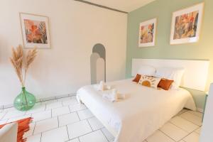 Appartements Le Panama - 5 min du centre, 500m2 de jardin : photos des chambres