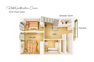 Maisons de vacances Maison cesario : photos des chambres