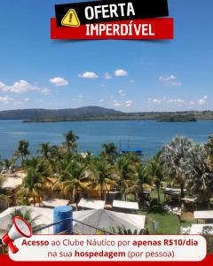 Náutico Flat Service Com Oferta Especial No Clube Náutico Praia Caldas Novas Somente 10 Reais Por Pessoa