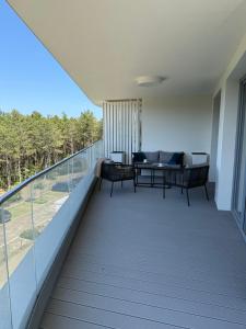 Rogowo Pearl Green Deluxe 2 sypialnie z widokiem na wydmę i na jezioro