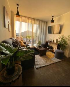 A beautiful apartment with 3 bedrooms and 2 bathrooms for 6 people