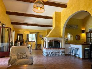 Villas Beau mas cevenol avec piscine : photos des chambres