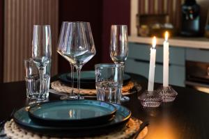 Appartements La Cachette des amoureux balneo en duo : photos des chambres