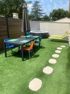 Maisons de vacances Agreable dependance 3 pieces : photos des chambres