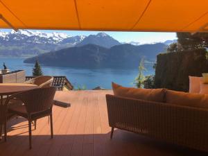 Ruhe-Oase mit traumhafter Sicht auf den Vierwaldstättersee