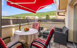 Villa Ana Selce s panoramskim pogledom na more