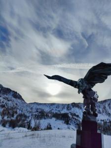 Duplex vue dégagée, garage, local à ski, wifi, 6 pers