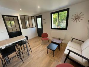Maisons de vacances 2 pieces cosy et independant proche Paris-Disney : photos des chambres