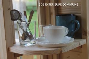 Chalets La cabine du capitaine 4m² - SDB partagee exterieure : photos des chambres