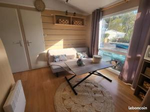 Mobil home, camping les pins maritimes