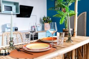 La Caliente love room glamour balnéo en duo