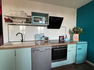 Appartements La Caliente love room glamour balneo en duo : photos des chambres