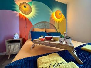 Appartements La Caliente love room glamour balneo en duo : photos des chambres