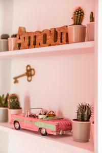 Appartements La Caliente love room glamour balneo en duo : photos des chambres