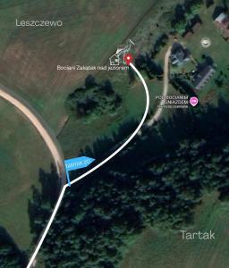 Bociani Zakątek nad jeziorem