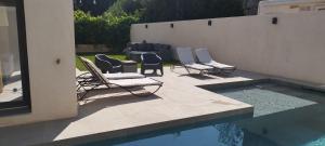Villa neuve plage a pied