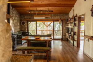 Stone House with Pool Among Olive Trees in Kabak