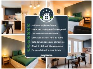 Appartements Le 44 Saint-Louis : Appartement 1 Chambre