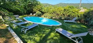 Villas Villa with private pool, 3 bedrooms on 3000 m2 Anduze : photos des chambres