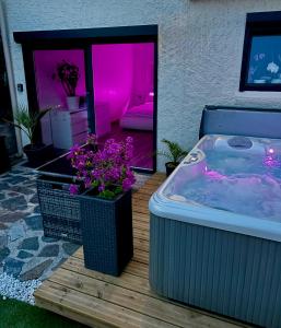 Sejours chez l'habitant Petit Havre de Paix avec Jacuzzi Luxe & Jardin Privatif Zen : photos des chambres