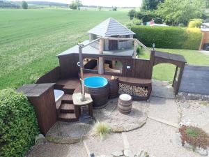 Private Speyside Tipi Retreat and Whisky Marrying Tun Hot Tub