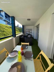 Appartements T2 Acotzeta classe 3 etoiles Saint Jean de Luz quartier Acotz pres des plages : photos des chambres