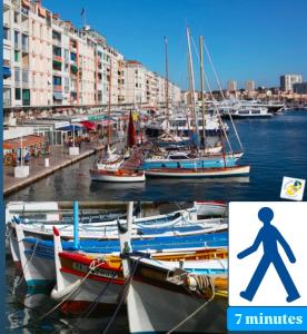 T2 cocooning Toulon center-4 people