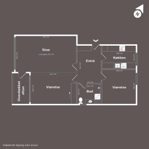 Central lejlighed solrig altan og gratis parkering
