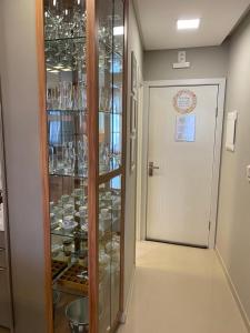 Flat beira mar com estacionamento apto 1515