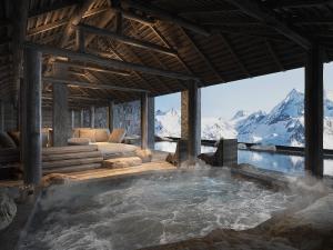 Chalet moderne avec spa et piscine à Courchevel 1850 - FR-1-564-146