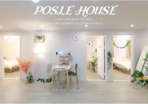 Cozy 4 Bedroom Spacious Stay for 8 Near Line 2 and Airport Bus 5 min Walk to Sharosugil Kitchen Self Check in