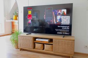 Lumineux, terrasse ensoleillée, vue panoramique