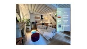 Duplex rénové au Calme et Central