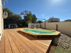 Maisons de vacances Oasis privee a Vendres piscine et confort moderne : photos des chambres