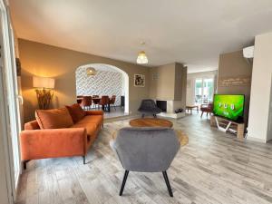 Maisons de vacances Oasis privee a Vendres piscine et confort moderne : photos des chambres