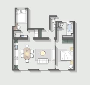 Apartment with Eiffel Tower view