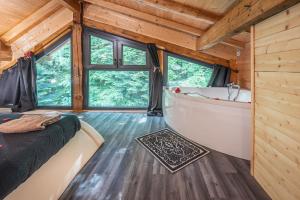 Chalets Le Chalet des Buch avec Spa : photos des chambres